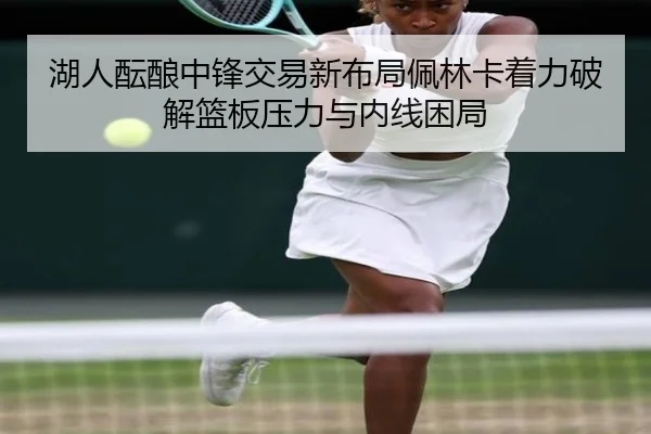 湖人酝酿中锋交易新布局佩林卡着力破解篮板压力与内线困局